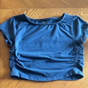 Old Navy Navy Blue Crop Top